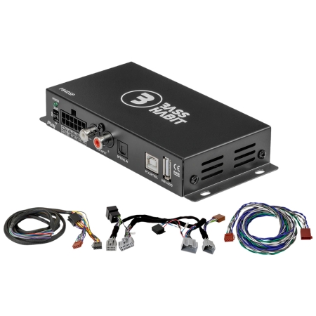 Bass Habit P84DSP, 8-kanals lydprosessor/DSP til Volvo 2007-2016 (Performance) i gruppen Billyd / Hva passer i min bil / Volvo / Volvo V60 / Volvo V60 2011-2018 / Øvrig V60 2011-2018 hos BRL (SETP84DSPVOLVOPKT2)