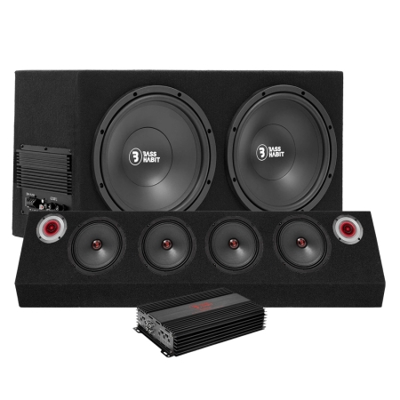 Bass Habit PL212A med Rebel-raggarplanke og forsterker i gruppen Nyheter hos BRL (SETPL212APKT3)