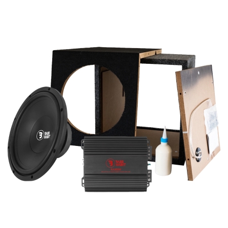 Bass Habit PL300 basskasse i byggesett med RA500W i gruppen Pakkeløsninger / Pakker for bilen / Basspakker hos BRL (SETPL300PKT9)