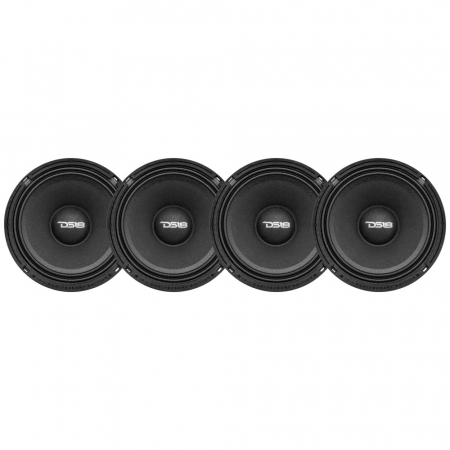 4-pakke DS18 PRO-64XA, 6,5 tommers midbass i gruppen Pakkeløsninger / Pakker for bilen / SPL Høyttalerpakker hos BRL (SETPRO64XAX4)