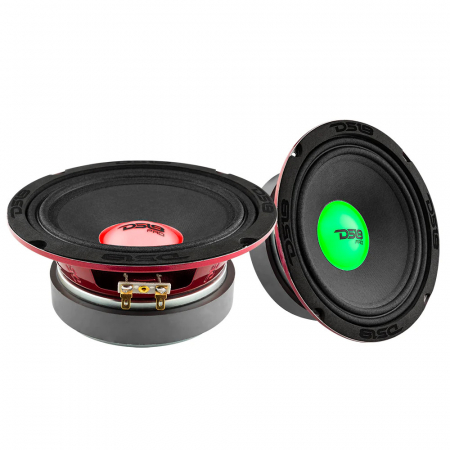 2-pakke DS18 PRO-X6.4RGBCAP, 6,5 tommers midbass med RGB LED-belysning i gruppen Billyd / Bilhøyttalere / Midbasser/mellomtone / Midbass SALG hos BRL Electronics (SETPROX64RGBCAPX2)