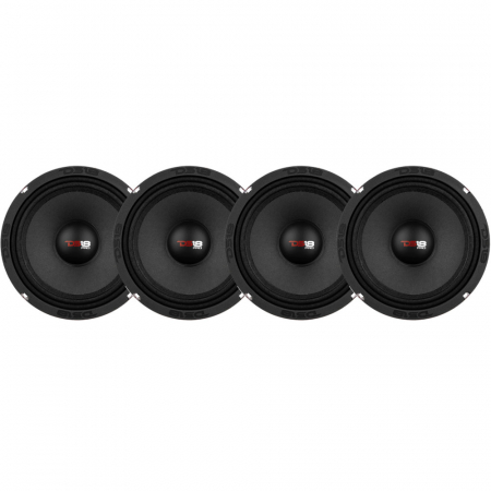 4-pakke DS18 PRO-X8.4M, 8 tommers midbass i gruppen Billyd / Bilhøyttalere / Midbasser/mellomtone hos BRL Electronics (SETPROX84MX4)