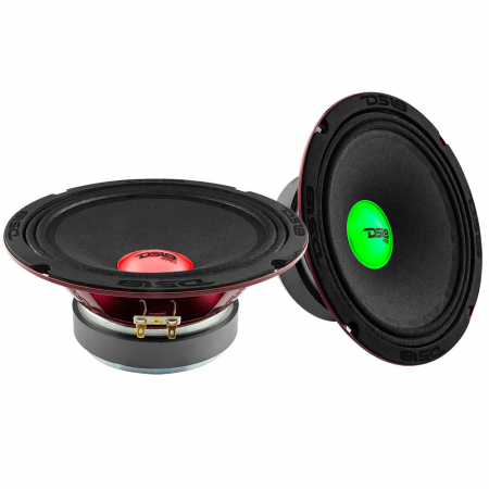2-pakke DS18 PRO-X8.4RGBCAP, 8 tommers midbass med RGB LED-belysning i gruppen Billyd / Bilhøyttalere / Midbasser/mellomtone / Midbass SALG hos BRL Electronics (SETPROX84RGBCAPX2)