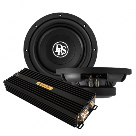2-pakke DLS Performance PS10 & Signature S1, baspakke i gruppen Pakkeløsninger / Pakker for bilen / Basspakker hos BRL Electronics (SETPS10PKT1)