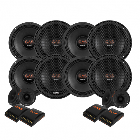GAS PS3M64 & PT1-254 SPL-paket, large i gruppen Pakkeløsninger / Pakker for bilen / SPL Høyttalerpakker hos BRL (SETPS3M64PKT3)