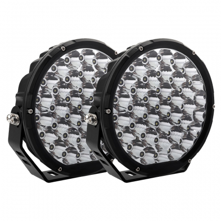 2-pakk NIZLED R160DL, 9 tommer / 22 cm ekstralys, 160W i gruppen Billyd / LED-Belysning / LED-lamper / Ekstralys hos BRL Electronics (SETR160DLX2)
