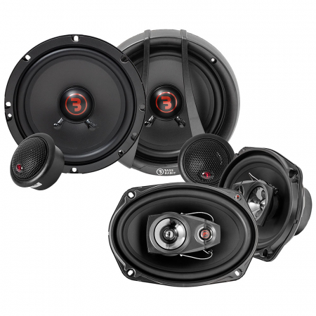 Bass Habit Rebel, frem- og bakhøyttalere i gruppen Pakkeløsninger / Pakker for bilen / Høyttalerpakker hos BRL Electronics (SETR165CPKT1)