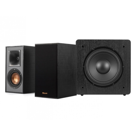 Klipsch R-41PM med Dynavoice Challenger Sub 8, aktivt 2.1 stereopakke i gruppen Pakkeløsninger / Pakker for hjemmet / Stereopakker hos BRL (SETR41PMPKT3)