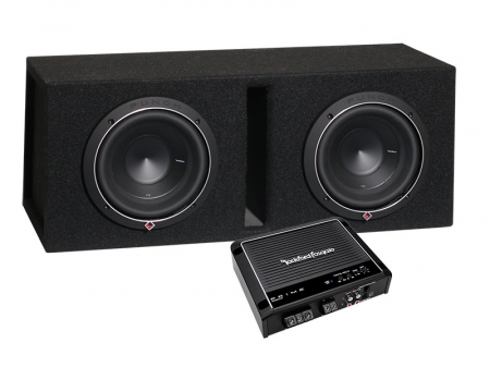 2st Rockford Fosgate P2D28 i GAS GV-kasse + Rockford Fosgate R500X1D i gruppen Pakkeløsninger / Pakker for bilen / Basspakker hos BRL Electronics (SETR500X1DPKT2)