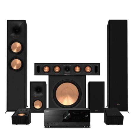Yamaha RX-A2A med Klipsch Reference-høyttalere, 5.1.2 Atmos-hjemmekinopakke i gruppen Pakkeløsninger / Pakker for hjemmet / Hjemmekino og Hjemmekinopakker hos BRL (SETR600FPKT6)