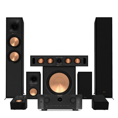 Marantz Cinema 60 med Klipsch Reference-høyttalere, 5.1.2 Atmos-hjemmekinopakke i gruppen Pakkeløsninger / Pakker for hjemmet / Hjemmekino og Hjemmekinopakker hos BRL (SETR600FPKT7)