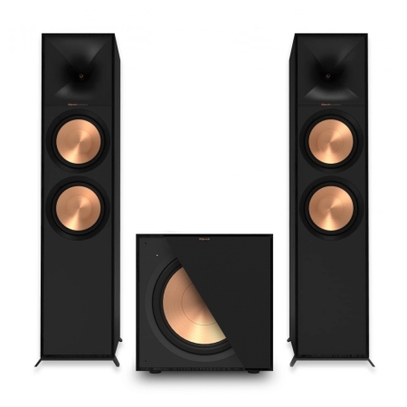 Klipsch R-820F med R-121SW, 2.1 stereopakke i gruppen Pakkeløsninger / Pakker for hjemmet / Stereopakker hos BRL (SETR820FPKT2)