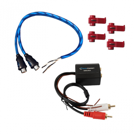 Lågnivåadapter för balanserad signal, t.ex. SAAB/BMW i gruppen Billyd / Hva passer i min bil / BMW / BMW 5-serie / BMW E60/E61 2004-2011 / Øvrig E60/E61 2004-2011 hos BRL Electronics (SETRCAPKT1)
