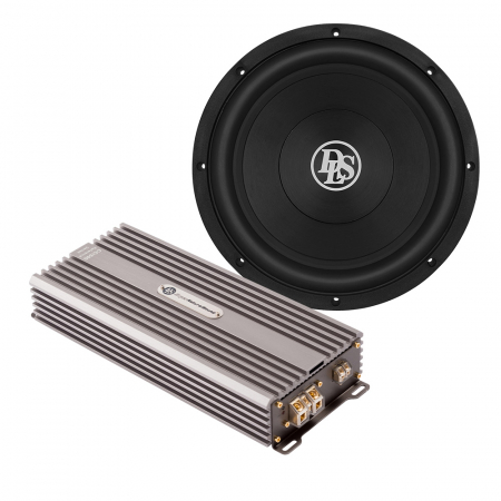 DLS CCi500 & Reference RCW12.D2, basspakke i gruppen Pakkeløsninger / Pakker for bilen / Basspakker hos BRL Electronics (SETRCW12D2PKT2)