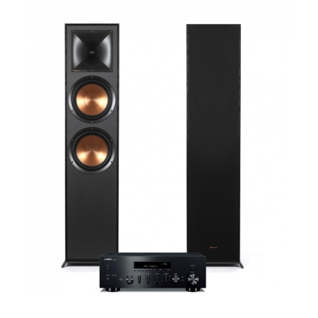 Yamaha R-N600A med Klipsch R-820F, 2.0 stereopakke i gruppen Pakkeløsninger / Pakker for hjemmet / Stereopakker hos BRL (SETRN600APKT5)