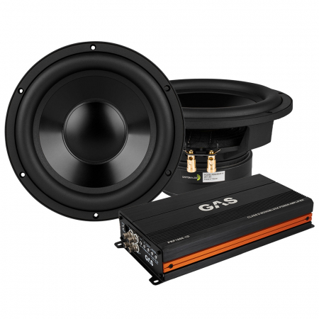2 st. Dayton Audio RSS265HF-4 & GAS PRO POWER 1000.1D i gruppen Pakkeløsninger / Pakker for bilen / Basspakker hos BRL Electronics (SETRSS265HF4PKT2)