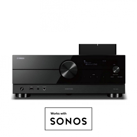 Yamaha Aventage RXA-2A med Sonos Port i gruppen Lyd til hjemmet / Forsterkere / Hjemmekinoreceiver hos BRL (SETRXA2APKT10)