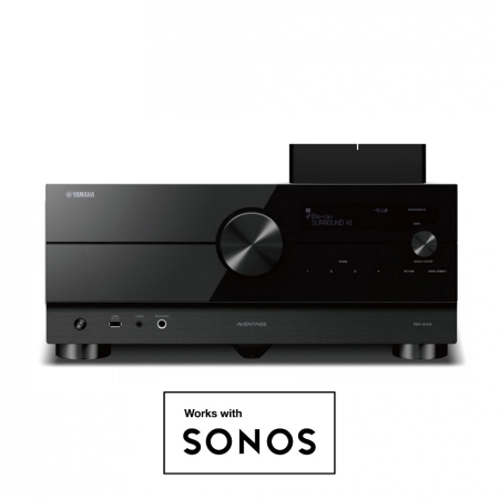 Yamaha Aventage RX-A4A med Sonos Port i gruppen Lyd til hjemmet / Forsterkere / Hjemmekinoreceiver hos BRL (SETRXA4APKT2)