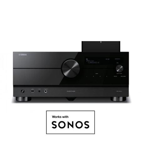 Yamaha Aventage RX-A6A med Sonos Port i gruppen Lyd til hjemmet / Forsterkere / Hjemmekinoreceiver hos BRL (SETRXA6APKT1)