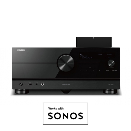 Yamaha Aventage RX-A8A med Sonos Port i gruppen Lyd til hjemmet / Forsterkere / Hjemmekinoreceiver hos BRL (SETRXA8APKT1)