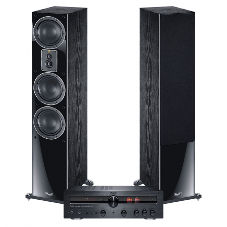 Magnat MR780 & Signature S507, svart par i gruppen Pakkeløsninger / Pakker for hjemmet / Stereopakker hos BRL (SETS507BPKT3)