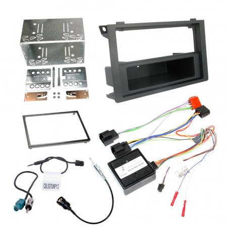 Installationskit 1/2-DIN till Saab 9-3 NG 2007-2015 (Premium 70-ljudpaket) i gruppen Billyd / Hva passer i min bil / SAAB / 9-3 / 9-3 NG Facelift 2007-2015 / Bytte stereo 9-3 NG Facelift 2007-2015 hos BRL Electronics (SETSAAB93PKT10)