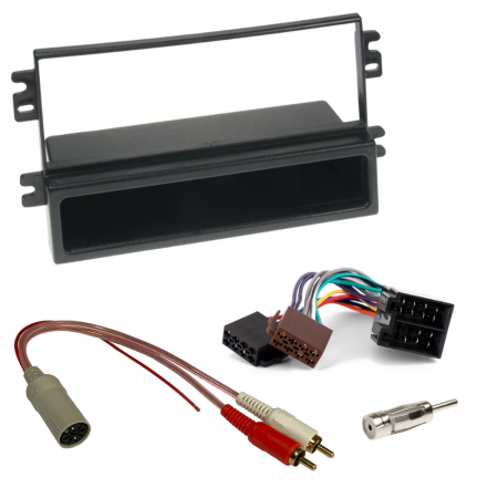 Installationskit Saab 9-3 OG m/ AS3, 1-DIN med prylfack (utan rattstyrning) i gruppen Billyd / Hva passer i min bil / SAAB / 9-3 / 9-3 OG 1998-2002 / Bytte stereo 9-3 OG 1998-2002 hos BRL Electronics (SETSAAB93PKT3)