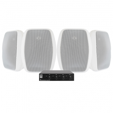 2 par System One OD570 & System One SC4B-høyttalerveksler i gruppen Pakkeløsninger / Pakker for hjemmet / Multiroompakker hos BRL Electronics (SETSC4BPKT7)