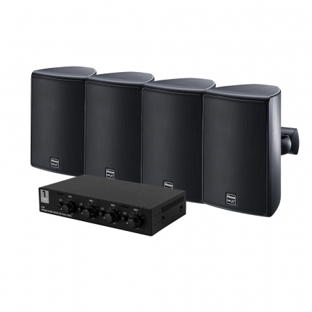 2 par Magnat Symbol X 16 utomhushögtalare & System One SC4B i gruppen Pakkeløsninger / Pakker for hjemmet / Multiroompakker hos BRL Electronics (SETSC4BPKT9)