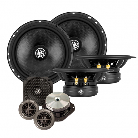 DLS Cruise & Scandinavia, makeløst aktivt 6.5tom 3-veis kitsystem med doble midbasser i gruppen Billyd / Bilhøyttalere / Kitsystem hos BRL Electronics (SETSCANDPKT6)