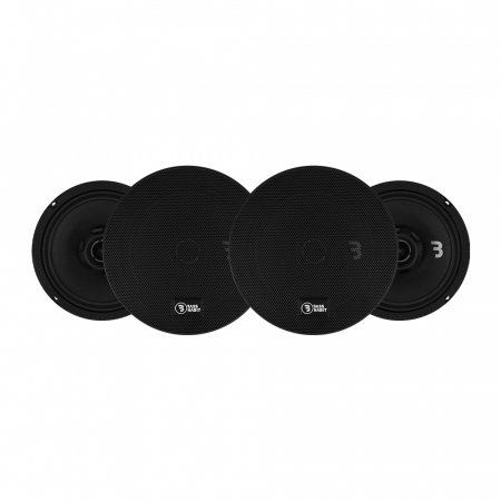 4-pakke Bass Habit SPL Elite SE165CX, 6,5 tommers koaksialhøyttalere i gruppen Pakkeløsninger / Pakker for bilen / SPL Høyttalerpakker hos BRL Electronics (SETSE165CX4)