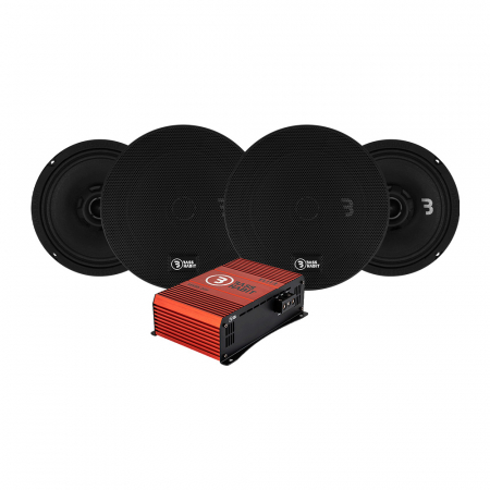 4-pakke Bass Habit SPL Elite SE165CX & SPL ELITE 550.2DF, SPL-pakke i gruppen Pakkeløsninger / Pakker for bilen / SPL Høyttalerpakker hos BRL Electronics (SETSE165CXPKT1)