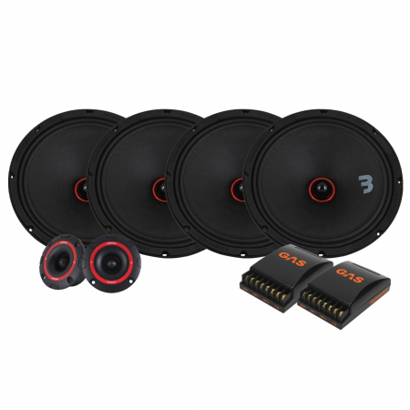 4-pakke Bass Habit SE250M og SP25A SPL-pakke, medium i gruppen Pakkeløsninger / Pakker for bilen / SPL Høyttalerpakker hos BRL Electronics (SETSE250MPKT3)