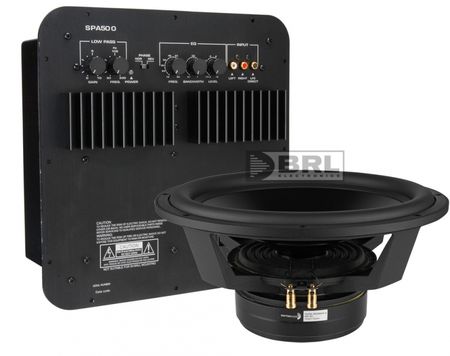 Dayton Audio RSS390HF-4 & Dayton Audio SPA500 i gruppen Lyd til hjemmet / Bygg selv / Byggesatser hos BRL Electronics (SETSPA500RSS390H)