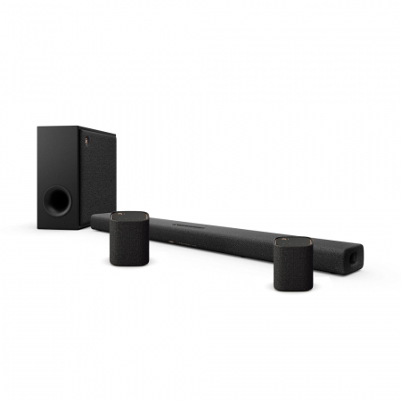 Yamaha True X Bar 50A Dolby Atmos lydplankepakke, grafittgrå i gruppen Lyd til hjemmet / Høyttalere / Lydplanke hos BRL Electronics (SETSRX50APKT2)
