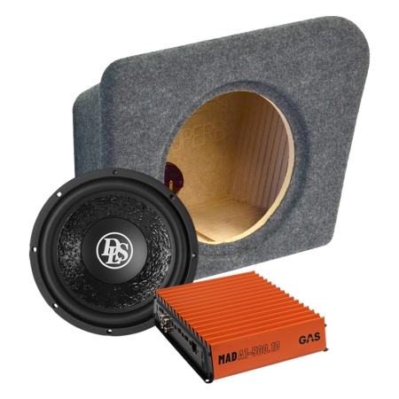 Basspakke med DLS PE10.D2 til Skoda Superb II Sedan 2008-2015 i gruppen Billyd / Hva passer i min bil / Skoda / Skoda Superb / Skoda Superb 2008-2015 hos BRL (SETSUPERBPKT2)