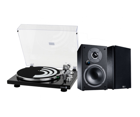 Dayton Audio TT-1BTB med Magnat Monitor Reference 2A, vinylpakke i gruppen Pakkeløsninger / Pakker for hjemmet / Stereopakker hos BRL (SETTT1BTPKT1)