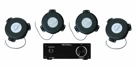 Dayton Audio TT25-8 & SMSL Audio SA98E, bassshaker-paket i gruppen Lyd til hjemmet / Høyttalere / Subwoofer hos BRL Electronics (SETTT258PKT1)