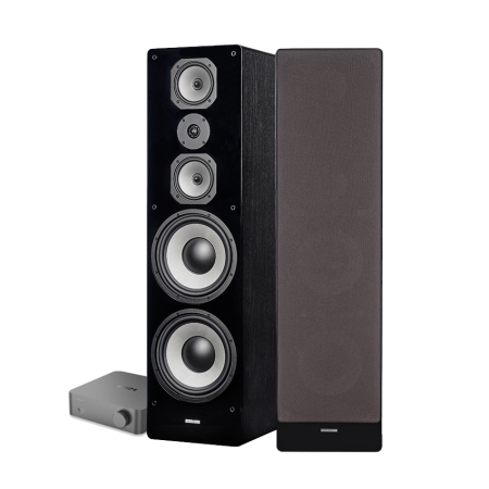 WiiM Vibelink Amp & Dynavoice Challenger M-105 EX v4, stereopakke i gruppen Pakkeløsninger / Pakker for hjemmet / Stereopakker hos BRL (SETVIBELINKAMPPKT2)