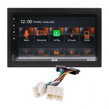 Installasjonspakke Volvo 1996-2000 & GAS MAX MV240-BT i gruppen Billyd / Hva passer i min bil / Volvo / Volvo V90 / Volvo V90 1996-2000 / Bytte stereo V90 1996-2000 hos BRL Electronics (SETVOLVOPKT13)