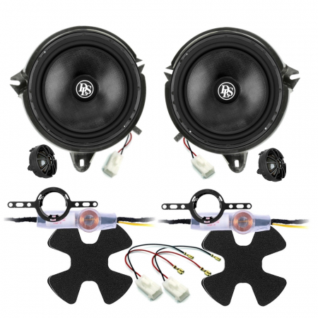 DLS Framsystem til Volvo S/V70 1996-2000 i gruppen Billyd / Hva passer i min bil / Volvo / Volvo V70 / Volvo V70 1997-2000 / Bytt høyttalere V70 1997-2000 hos BRL Electronics (SETVOLVOPKT32)