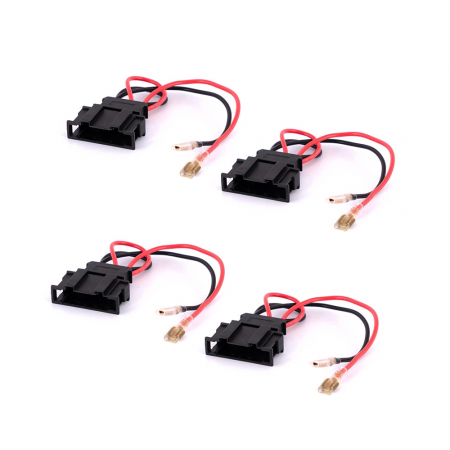 Auto-Connect 4x høyttalerkontakter for høyttalerbytte, Volkswagen i gruppen Billyd / Hva passer i min bil / Volkswagen / Transporter / Transporter T6 2015-2020 / Bytte høyttalere Transporter T6 2015-2020 hos BRL Electronics (SETVWPKT21)