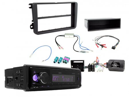 Installationskit Volkswagen 1-DIN & GAS MAX M140-BTX i gruppen Billyd / Hva passer i min bil  / Volkswagen / Transporter / Transporter T5.1 2010-2015 / Byta stereo Transporter T5.1 2010-2015 hos BRL Electronics (SETVWPKT3)