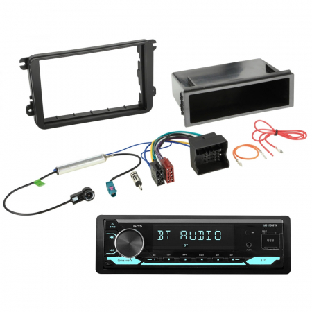 GAS MAD M130-BTN bilstereopakke til VW (ikke CAN-BUS) i gruppen Billyd / Hva passer i min bil / Volkswagen / Transporter / Transporter T5.1 2010-2015 / Bytte stereo Transporter T5.1 2010-2015 hos BRL (SETVWPKT43)