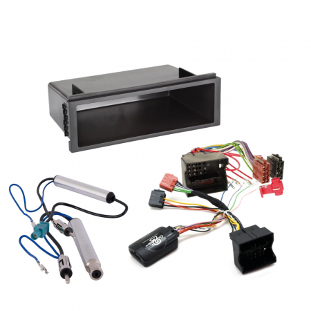 Installationspaket 1-DIN, VW Transporter T5 (18cm bred stereo) i gruppen Billyd / Hva passer i min bil / Volkswagen / Transporter / Transporter T5 2003-2009 / Bytte stereo Transporter T5 2003-2009 hos BRL Electronics (SETVWT5PKT1)