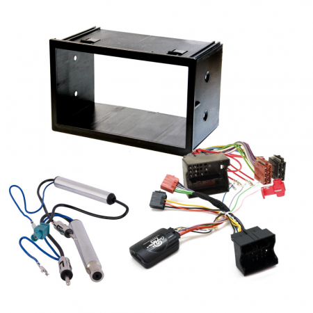 Installationspaket 2-DIN, VW Transporter T5 (18cm bred stereo) i gruppen Billyd / Hva passer i min bil / Volkswagen / Transporter / Transporter T5 2003-2009 / Bytte stereo Transporter T5 2003-2009 hos BRL Electronics (SETVWT5PKT2)