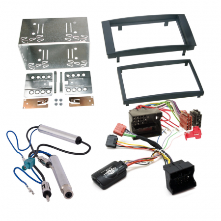 Installationspaket 2-DIN, VW Transporter T5 (23cm bred stereo) i gruppen Billyd / Hva passer i min bil / Volkswagen / Transporter / Transporter T5 2003-2009 / Bytte stereo Transporter T5 2003-2009 hos BRL Electronics (SETVWT5PKT4)