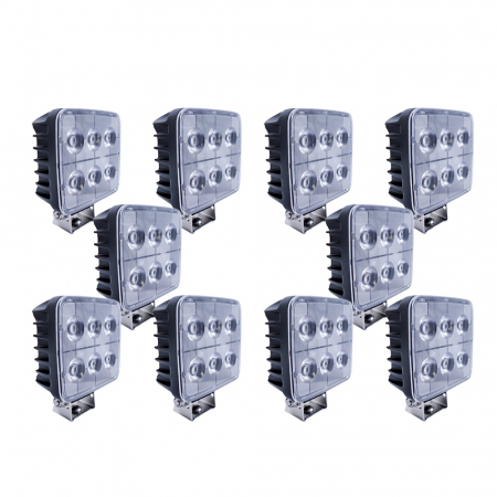 10-pakke NIZLED W36RF, bak-/arbeidslys, 36W, arbeidslyspakke i gruppen Billyd / LED-Belysning / LED-lamper / Arbeidslys hos BRL Electronics (SETW36RFX10)