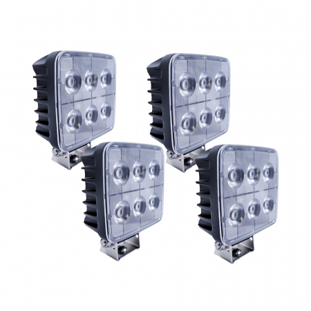 4-pakke NIZLED W36RF, bak-/arbeidslys, 36W, arbeidslyspakke i gruppen Billyd / LED-Belysning / LED-lamper / Arbeidslys hos BRL Electronics (SETW36RFX4)
