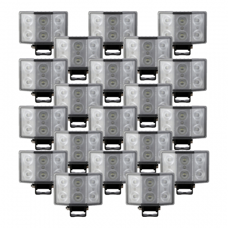 20-pakke NIZLED W60RFA, bak-/arbeidslys, 60W, arbeidslyspakke i gruppen Billyd / LED-Belysning / LED-lamper / Arbeidslys hos BRL Electronics (SETW60RFAX20)